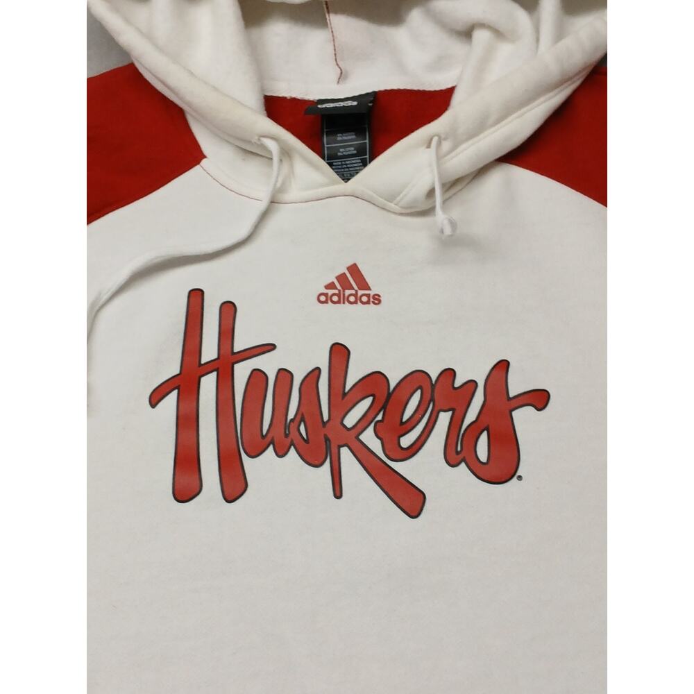 Adidas (XL) Nebraska Cornhuskers Multicolor Pullover Hoodie - Picture 4 of 13